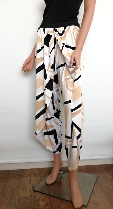 Dhoti-style Tulip-Wrap Pants/Salwar