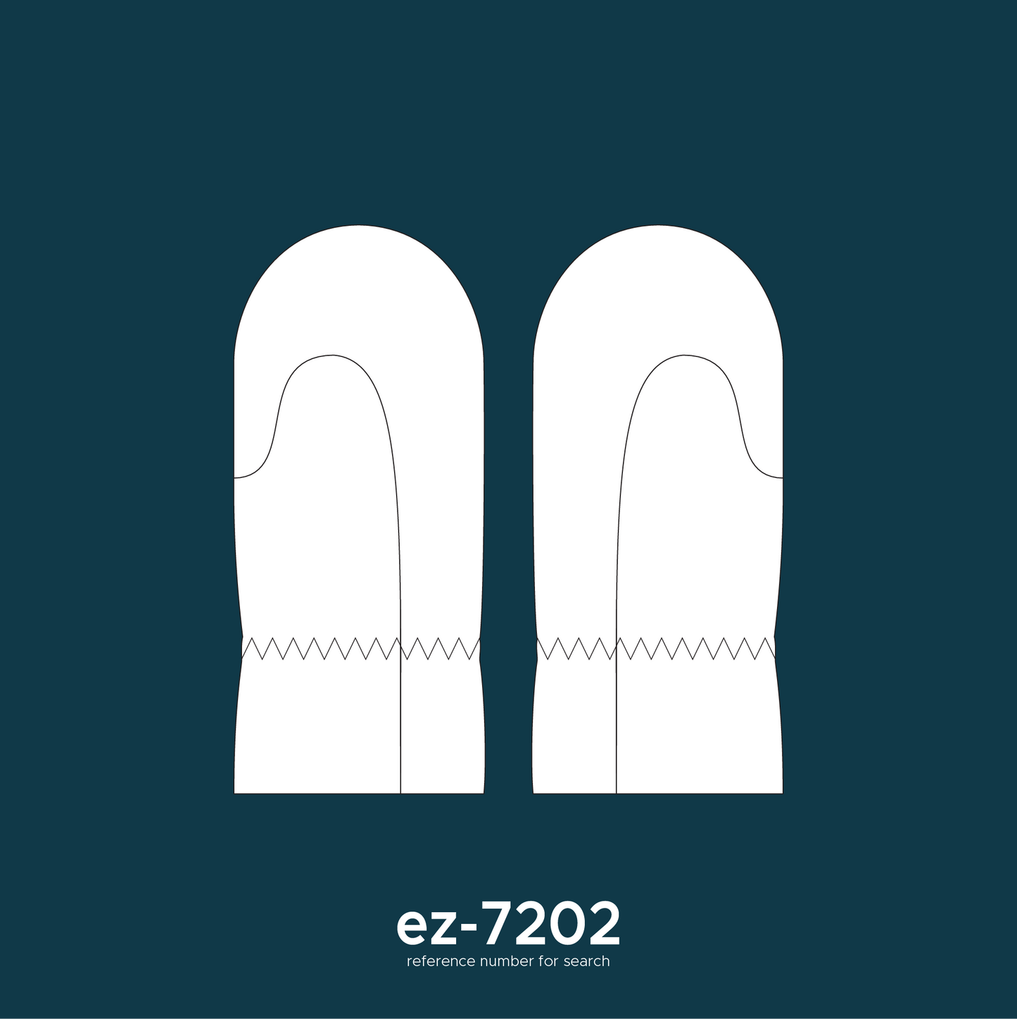 Chopper Mittens with Lining for Children/Teens/Adults – 10 Sizes