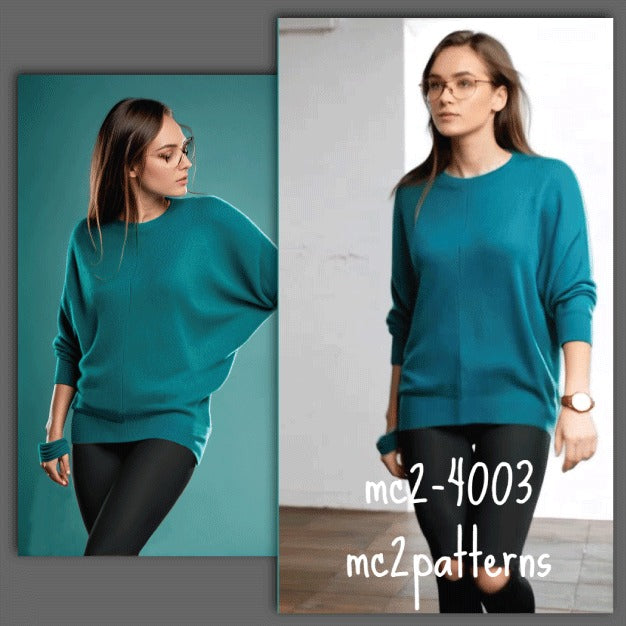 Jersey Dolman/Batwing Top