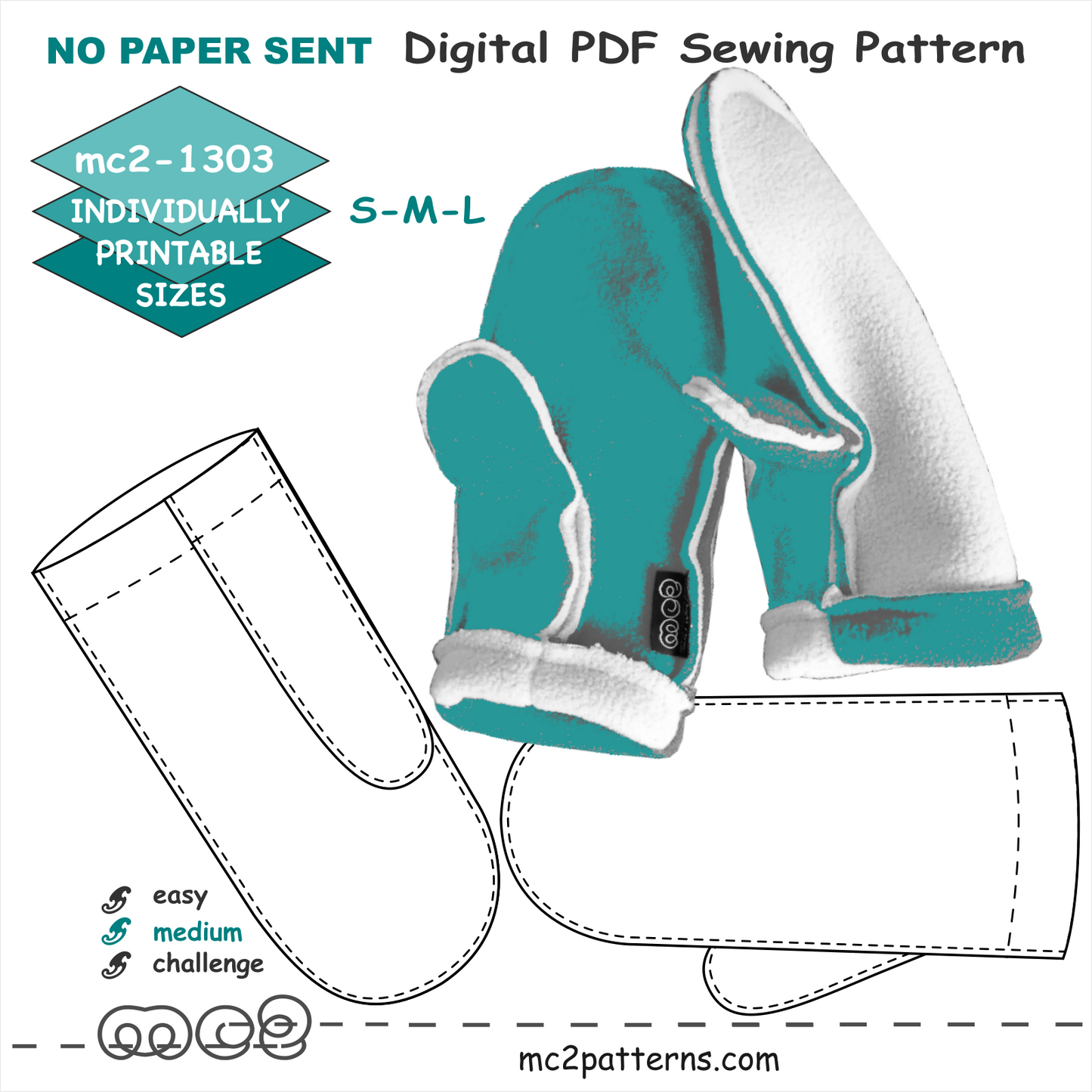 Fleece Mittens