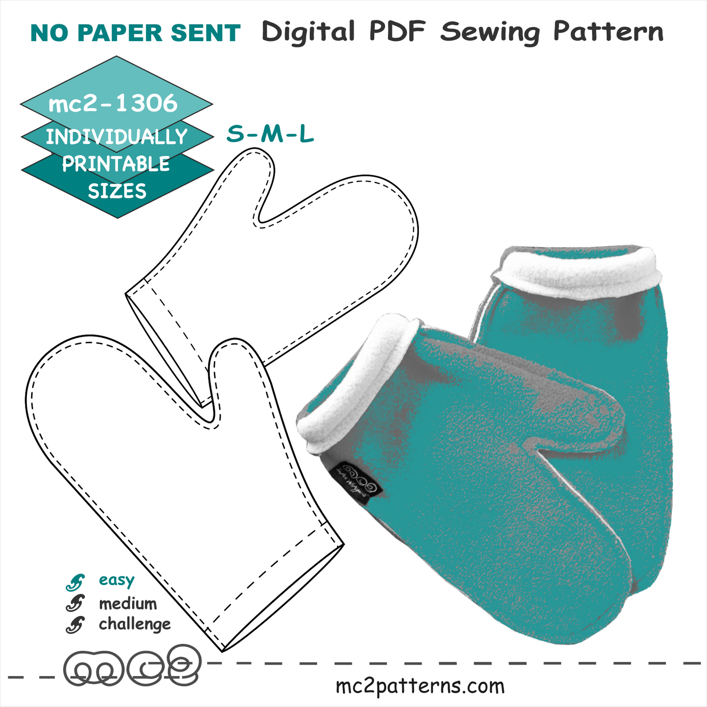 Easy-to-Make Mittens