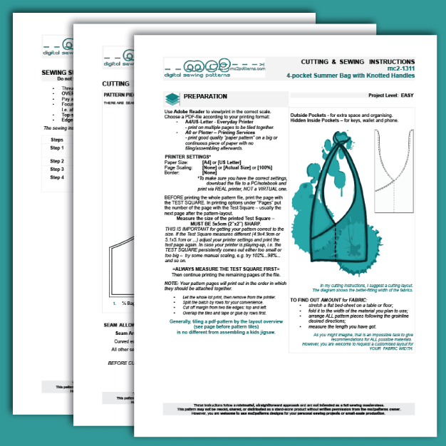Easy-to-Make Beach or Shopping Eco-Bag
