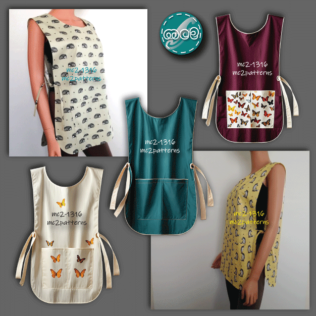 Classic Tabard-Apron Easy-to-make / mc2-1316