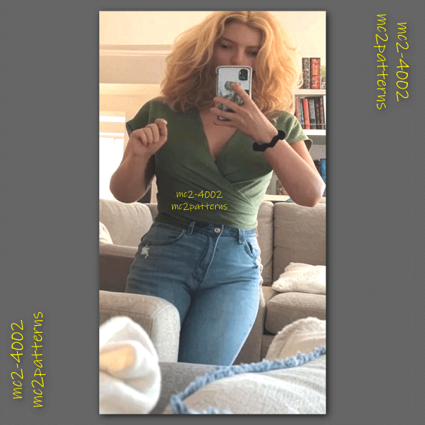 Wrap Top Reversible Front-Back