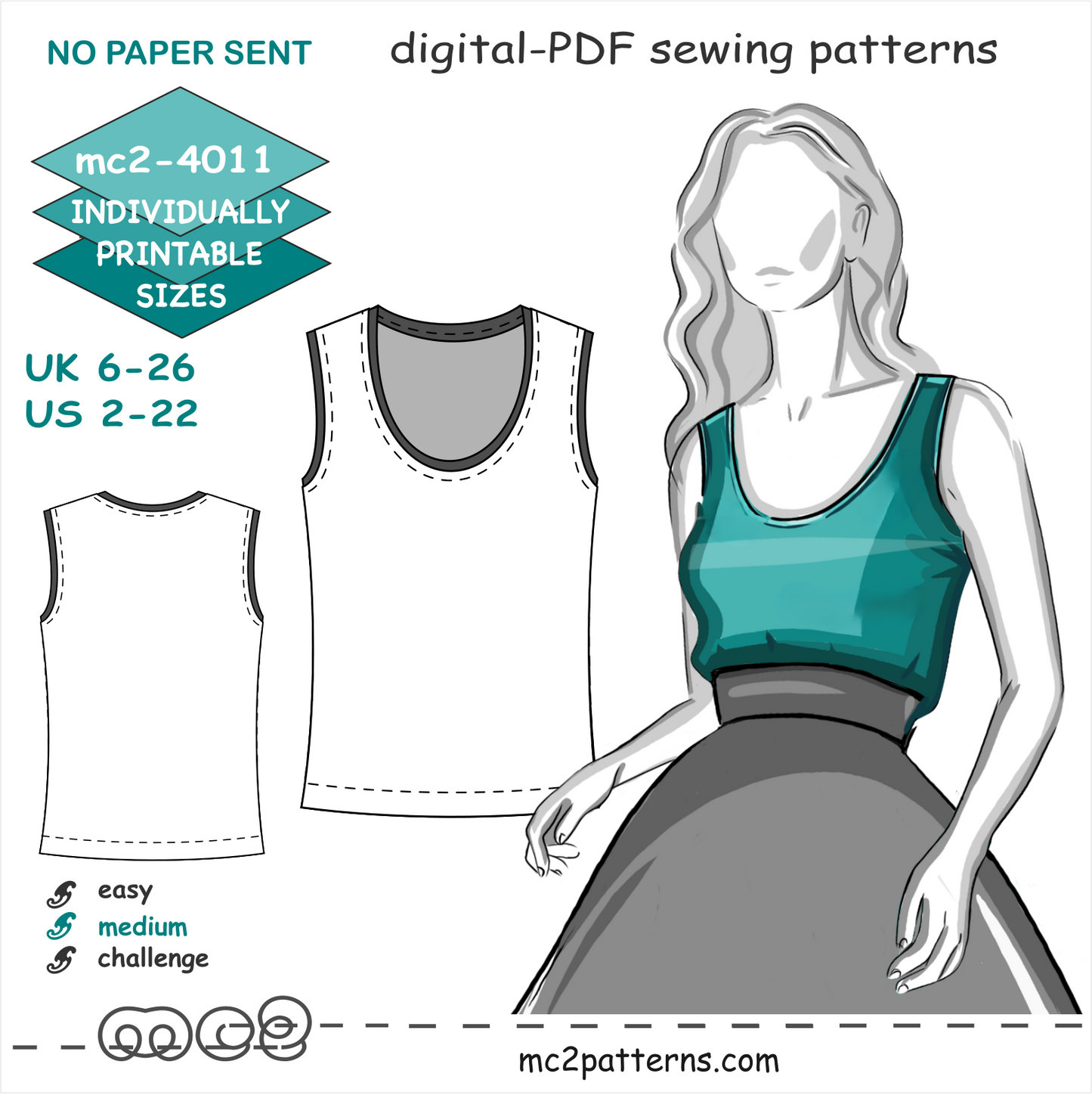Tank Top Jersey Vest