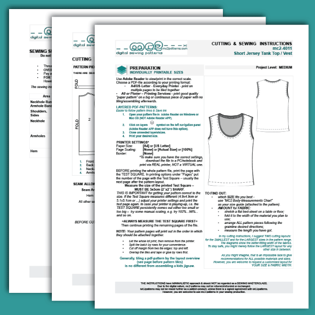 Tank Top Jersey Vest
