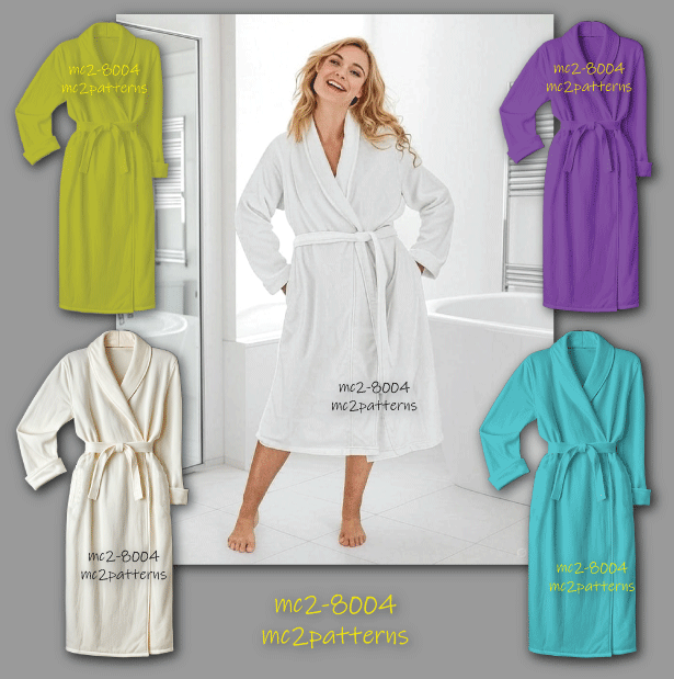 Robe with Shawl Collar & In-seam Pockets