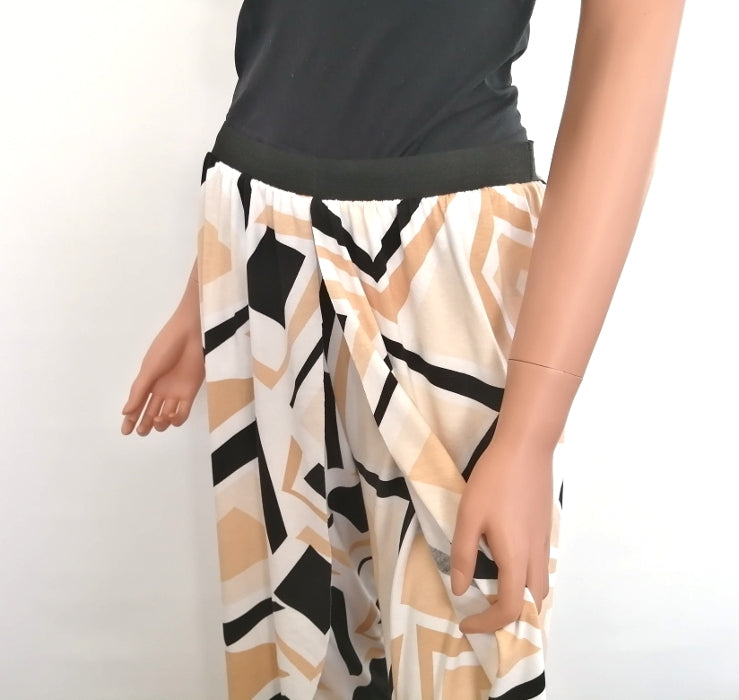 Dhoti-style Tulip-Wrap Pants/Salwar