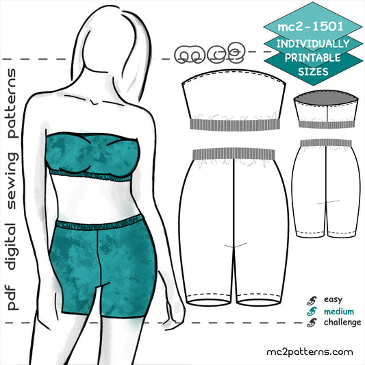 2-piece Sports-Yoga-Fitness Outfit Swimsuit / mc2-1501