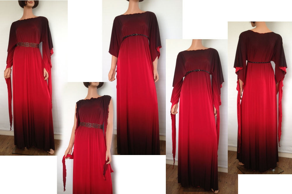 Guinevere-Style Comfortable Gown Dress/ Lounge/ Holiday Cruise/ Bridal Honeymoon