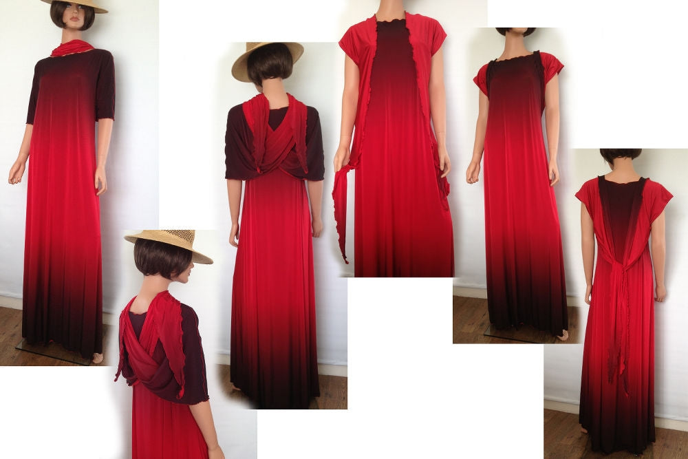 Guinevere-Style Comfortable Gown Dress/ Lounge/ Holiday Cruise/ Bridal Honeymoon