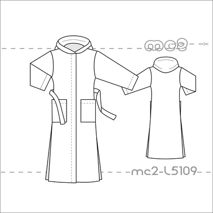 Maxi Coat with Hood & Lining