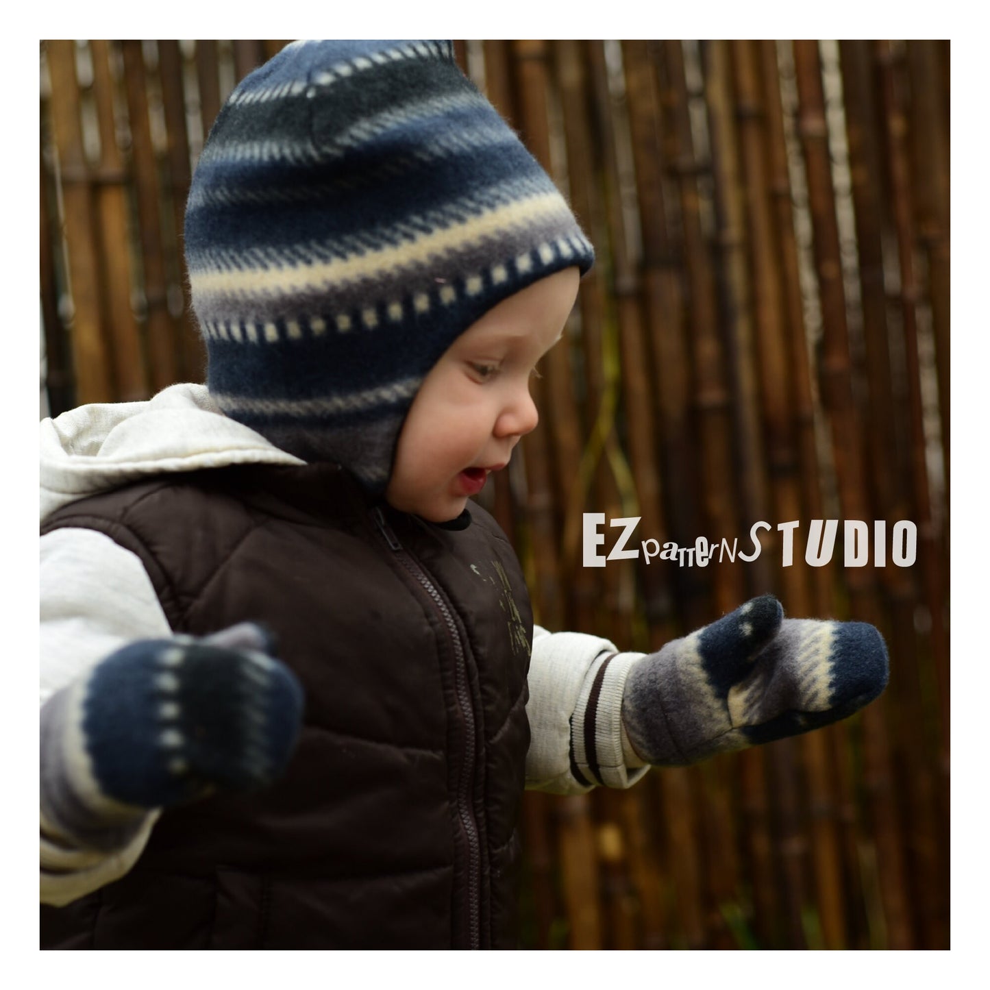 Cuffed Fleece Mittens for Children/Teens/Adults – 12 Sizes