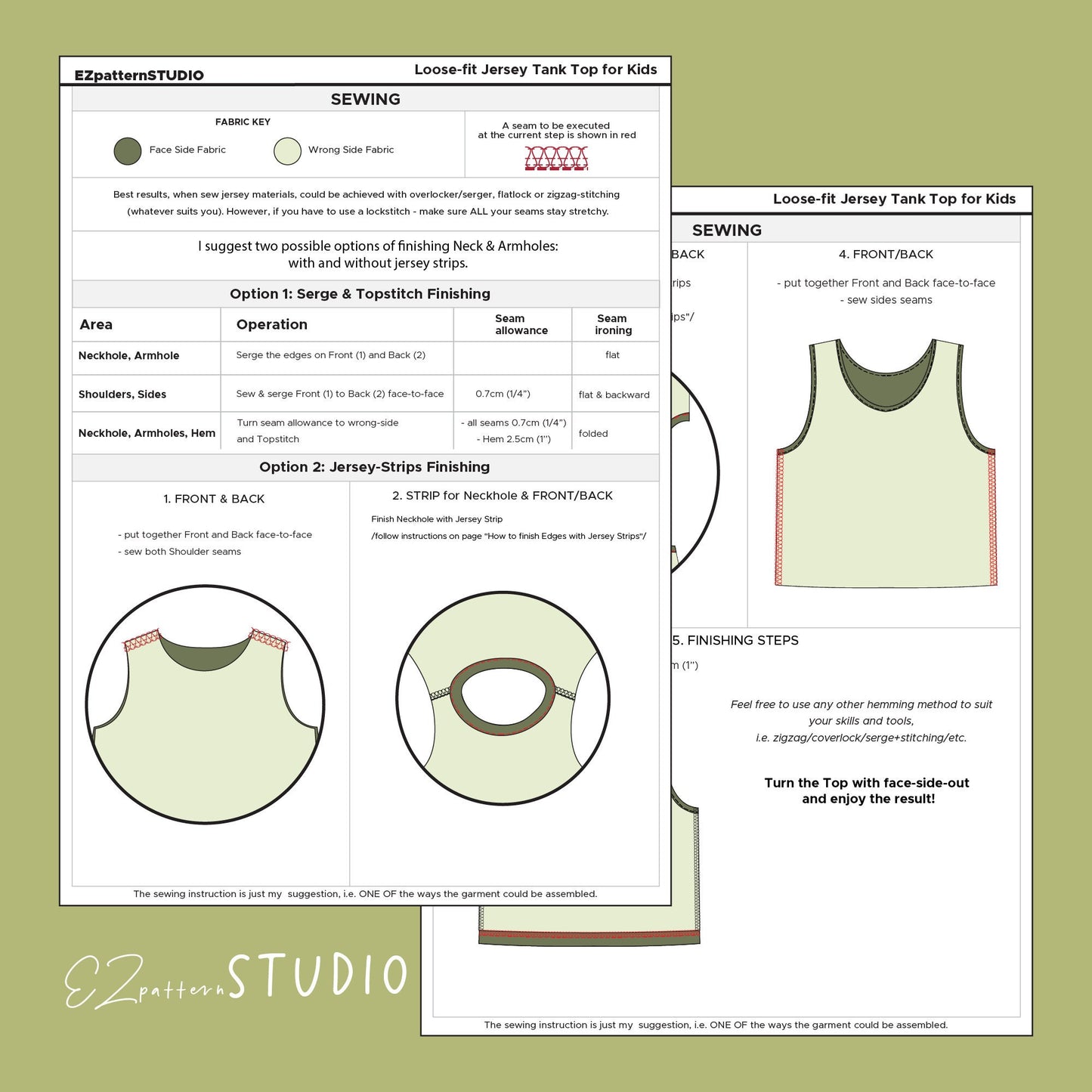 for Kids: Jersey Tank Top