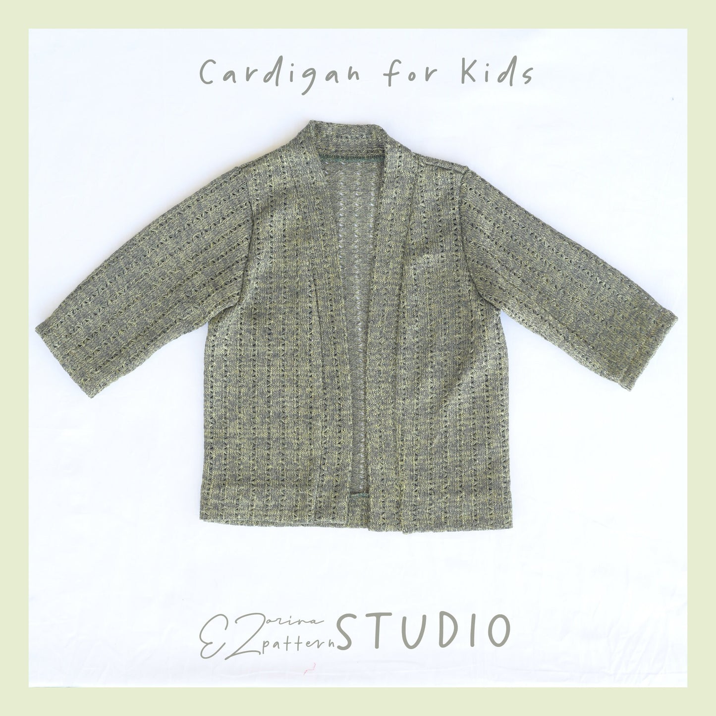 for Kids: Easy Loose Fit Cardigan