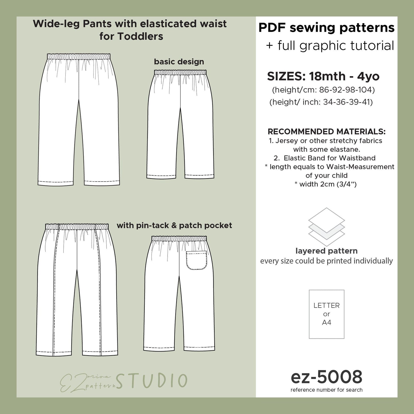 for Kids: Wide-leg Pants