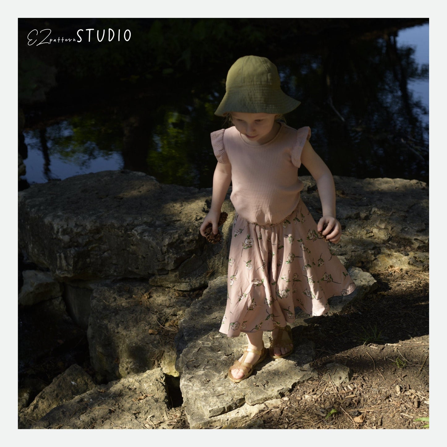 for Kids: Jersey or Woven Circular Skirt