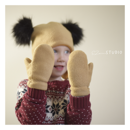 Chopper Mittens with Lining for Children/Teens/Adults – 10 Sizes