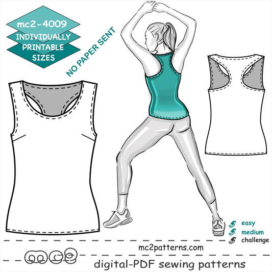 Racerback Tank Top Jersey