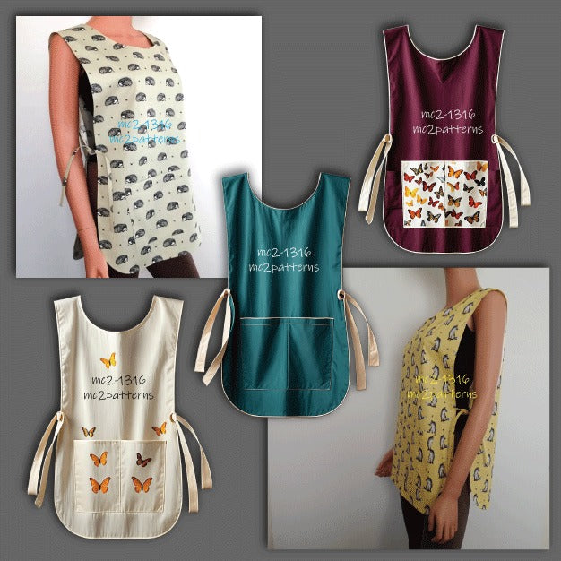 Classic Tabard-Apron Easy-to-make