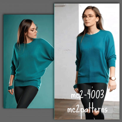 Jersey Dolman/Batwing Top