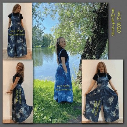 Dungarees Palazzo/ mc2-1020