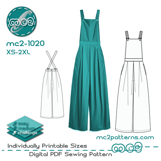 Dungarees Palazzo / mc2-1020