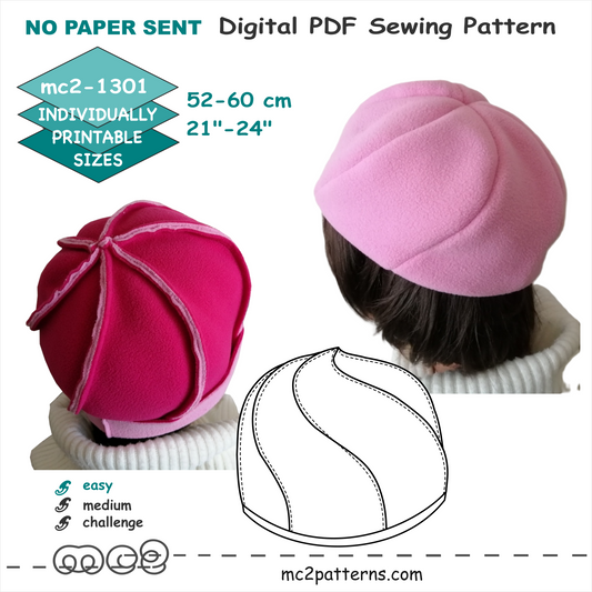 Spiral-Design Hat