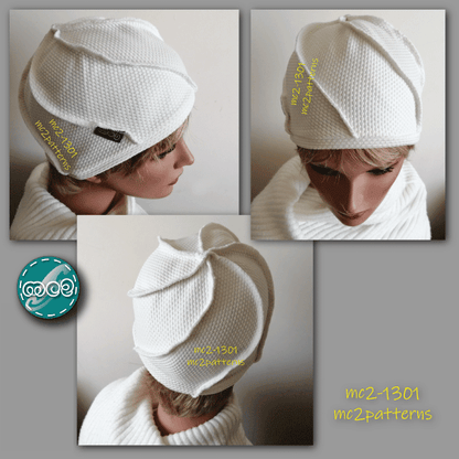 Spiral-Design Hat / mc2-1301