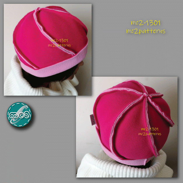 Spiral-Design Hat / mc2-1301