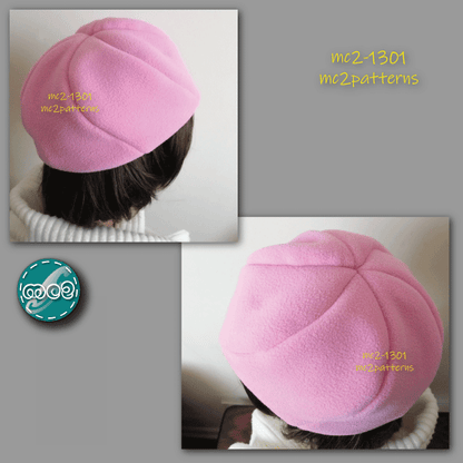Spiral-Design Hat / mc2-1301