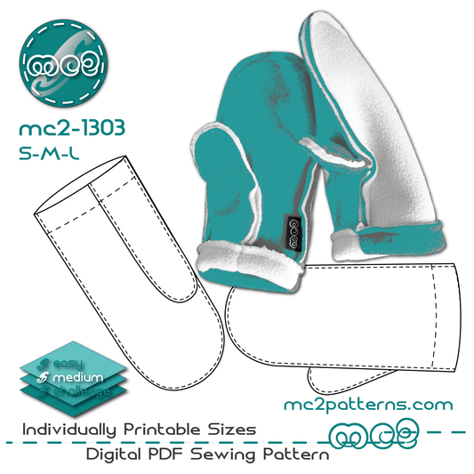 Fleece Mittens / mc2-1303