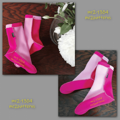 Easy-to-Make Fleece Socks