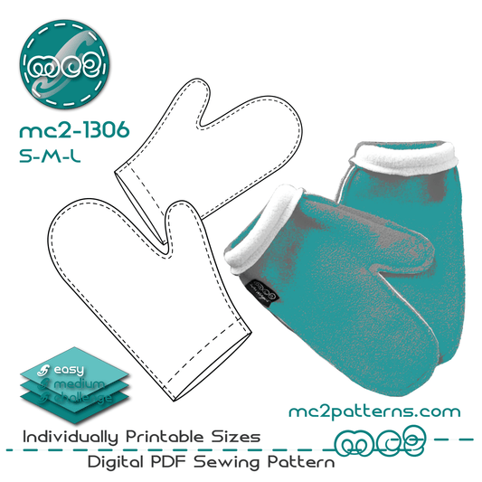 Easy-to-Make Mittens / mc2-1306
