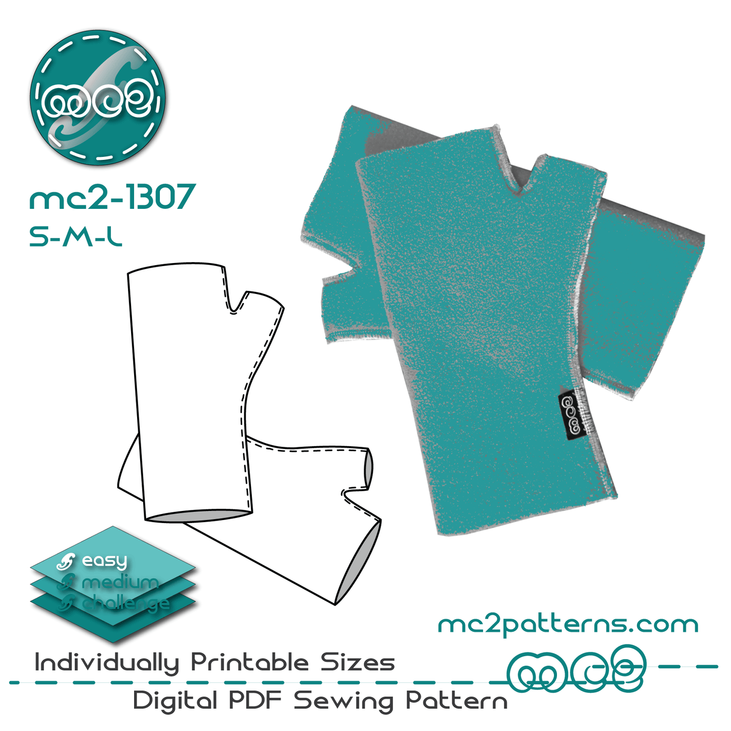 Fingerless Arm Warmers / mc2-1307
