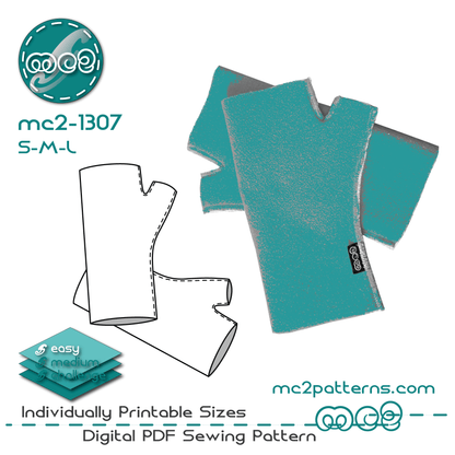 Fingerless Arm Warmers / mc2-1307