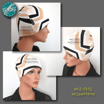 Slick-look Beanie Hat / mc2-1312