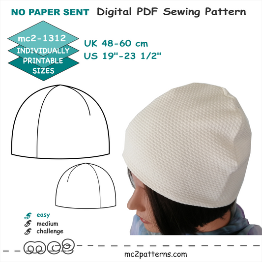 Slick-look Beanie Hat
