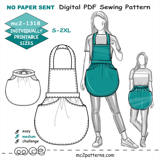 Double-layered Apron-Basket