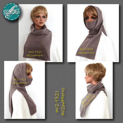 Polo Snood Convertible to Beanie / mc2-1321