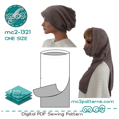 Polo Snood Convertible to Beanie / mc2-1321