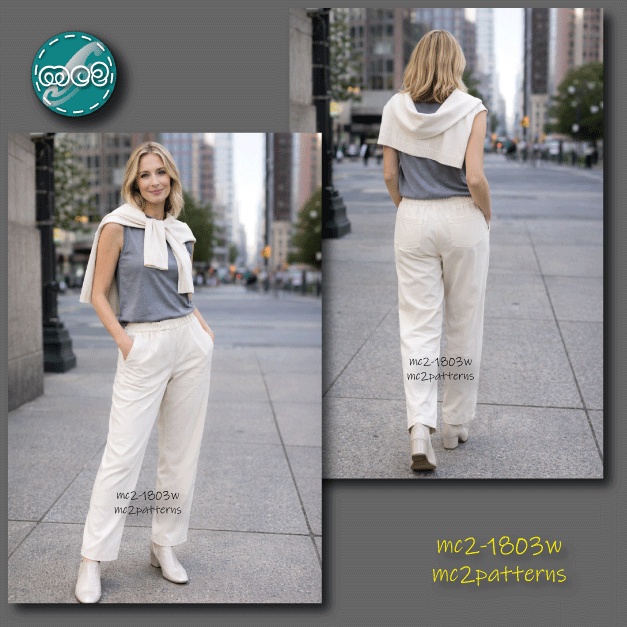 Pull-on Pants, Four Pockets / mc2-1803w