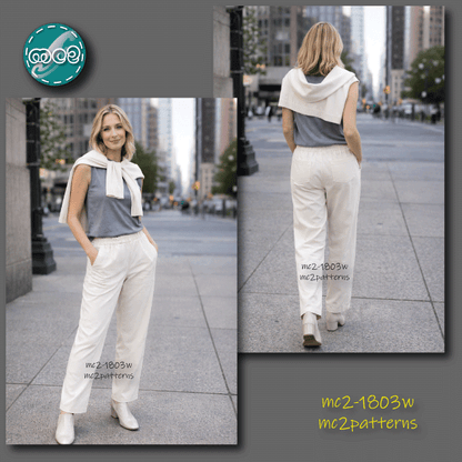 Pull-on Pants, Four Pockets / mc2-1803w