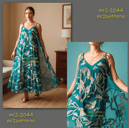 Sundress Double-layered Lined