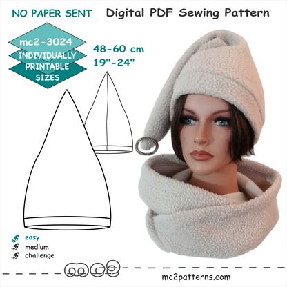 Pointed Beanie Hat / mc2-3024