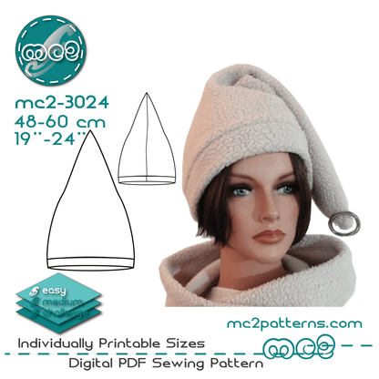 Pointed Beanie Hat / mc2-3024