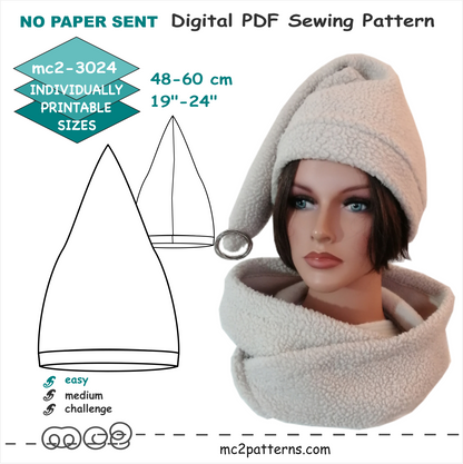 Pointed Beanie Hat