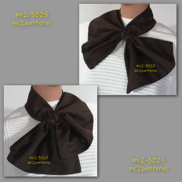 Classy French Neck Scarf / mc2-3025