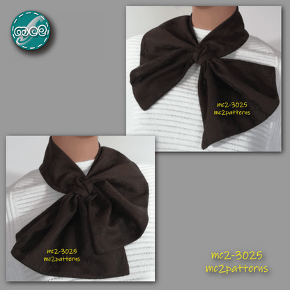 Classy French Neck Scarf / mc2-3025