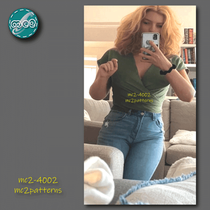 Wrap Top Reversible Front-Back / mc2-4002